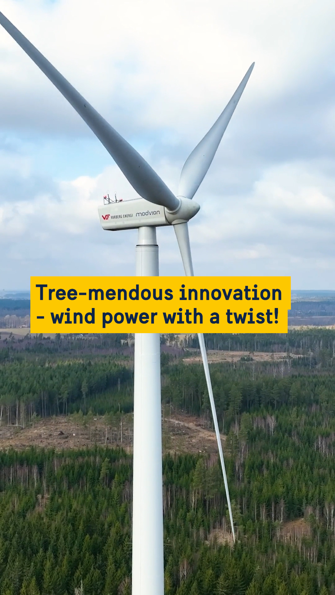 Tree-mendous innovation - windpower with a twist